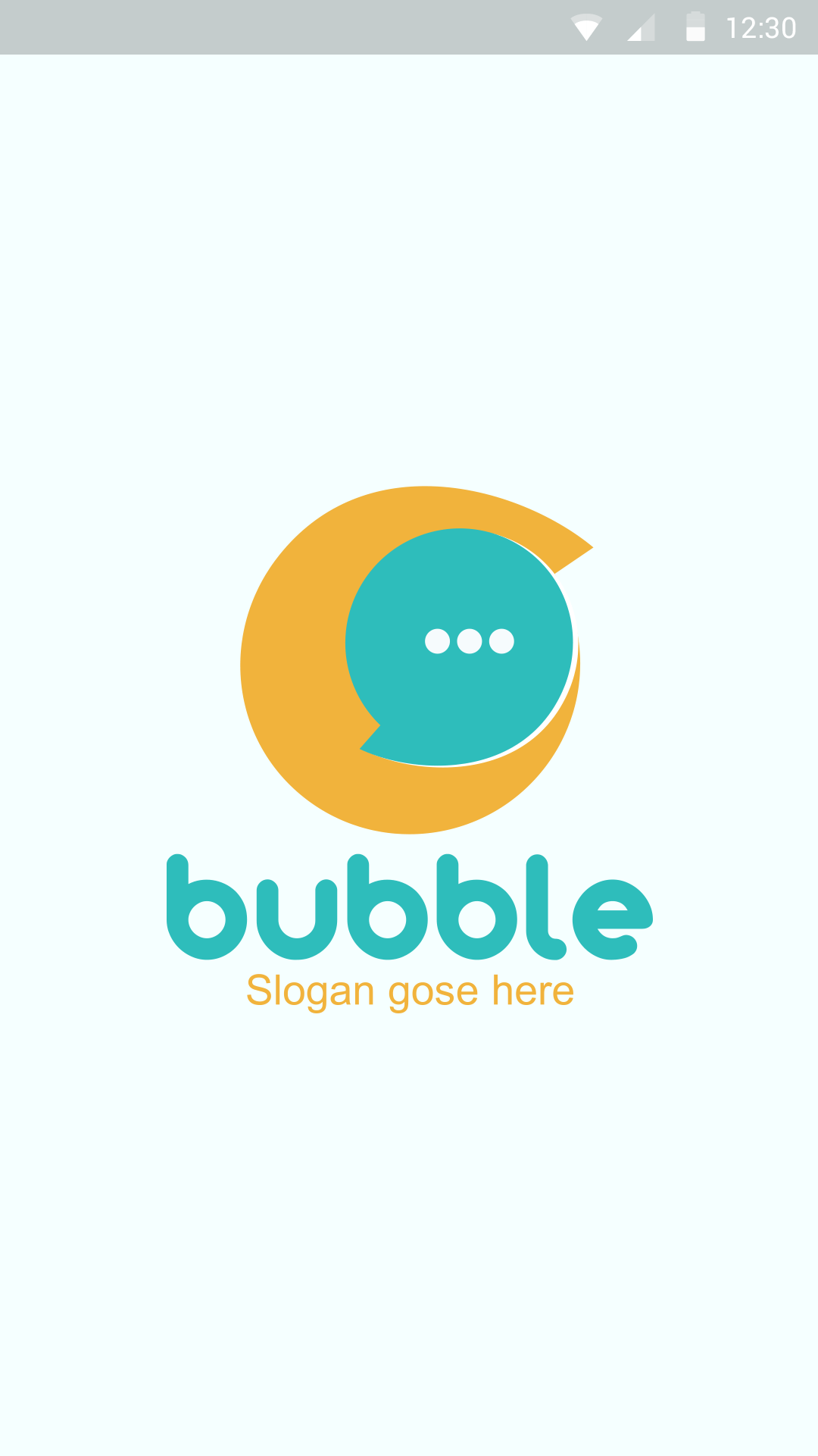 Bubble Logo - Bubble chat Logo