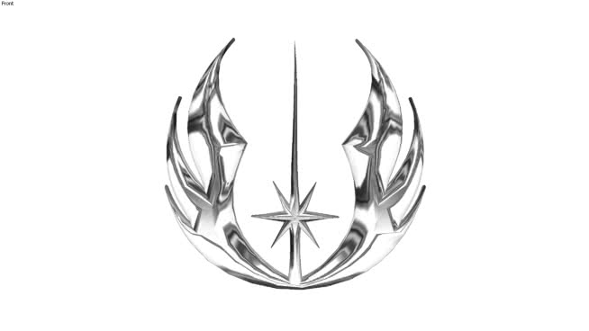 Jedi Logo - logo Star Wars Jedi Order | 3D Warehouse