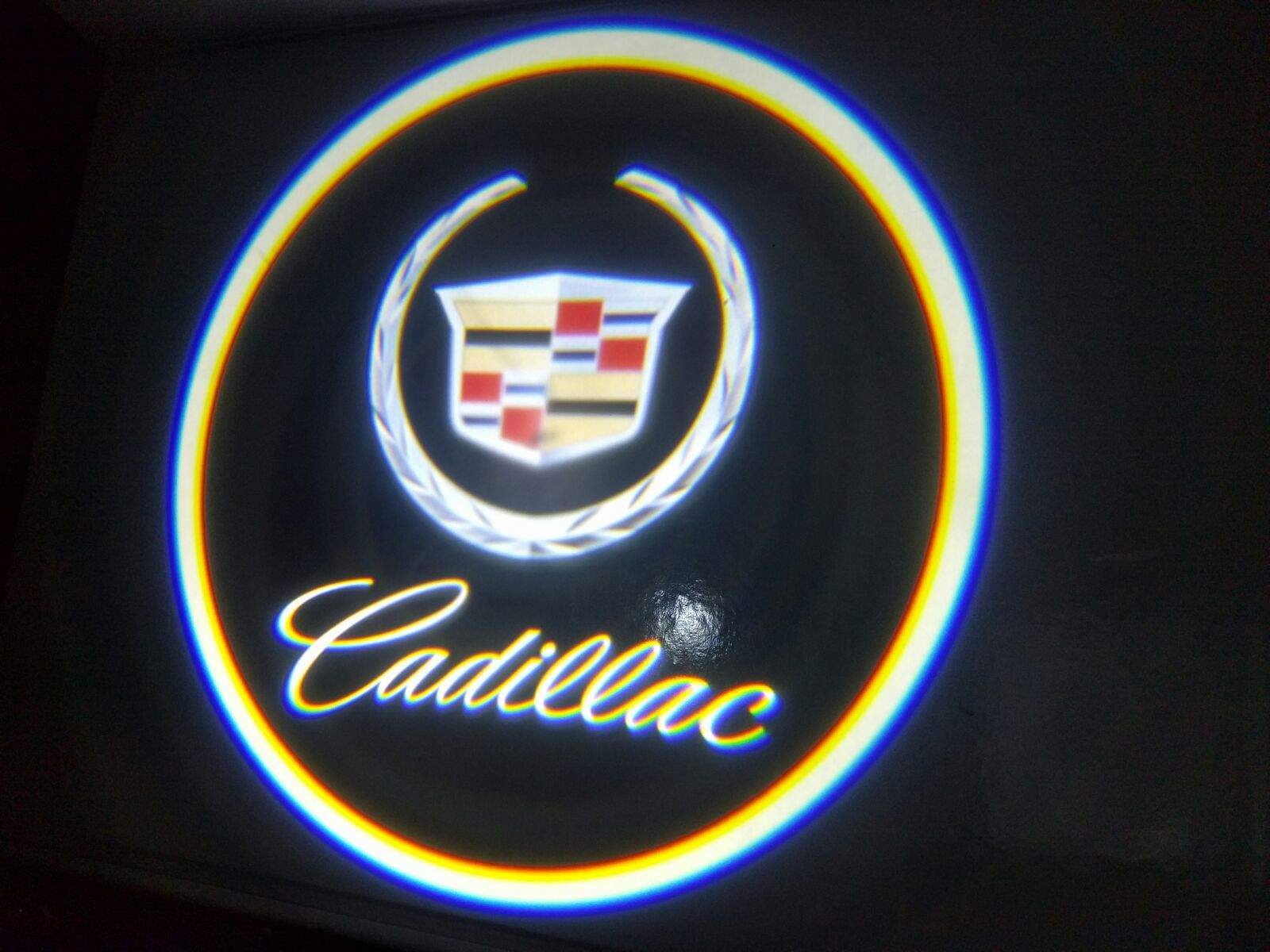 Cadillic Logo - Cadillac Door Projector Courtesy Puddle Logo Light