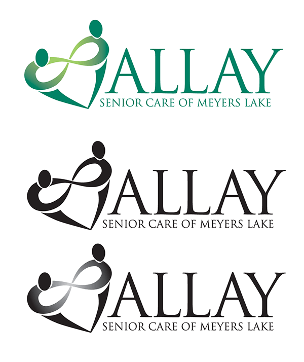 Elderly Logo - Allay Senior Care of Meyers Lake Logo | Aged Care Logos | Care logo ...
