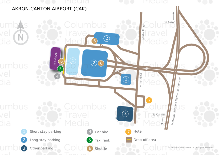 Akron-Canton Logo - Akron Canton Airport. World Travel Guide