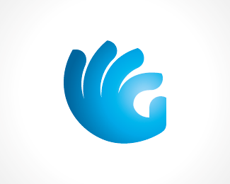 GK Logo - gk Designed