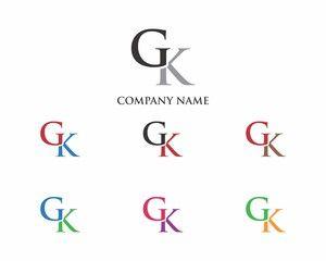 GK Logo - gk Letter Logo