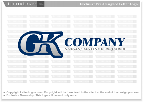 GK Logo - LetterLogos.com - Letter GK Logo ( g-logo-23 )