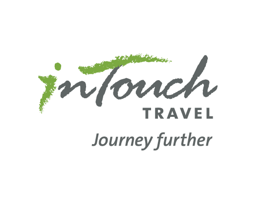 Intouch Logo - Logo Design - InTouch Travel - Lynn Media Group