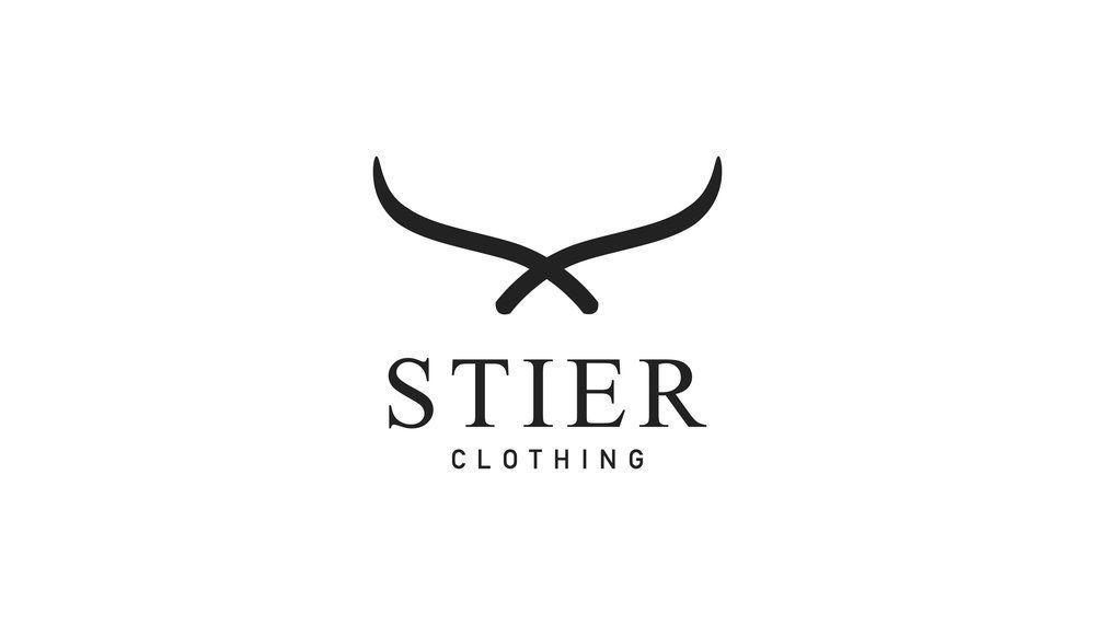 Clothes Logo - Stier Clothing — Jake Paul White | Graphic Designer & Yoga Teacher