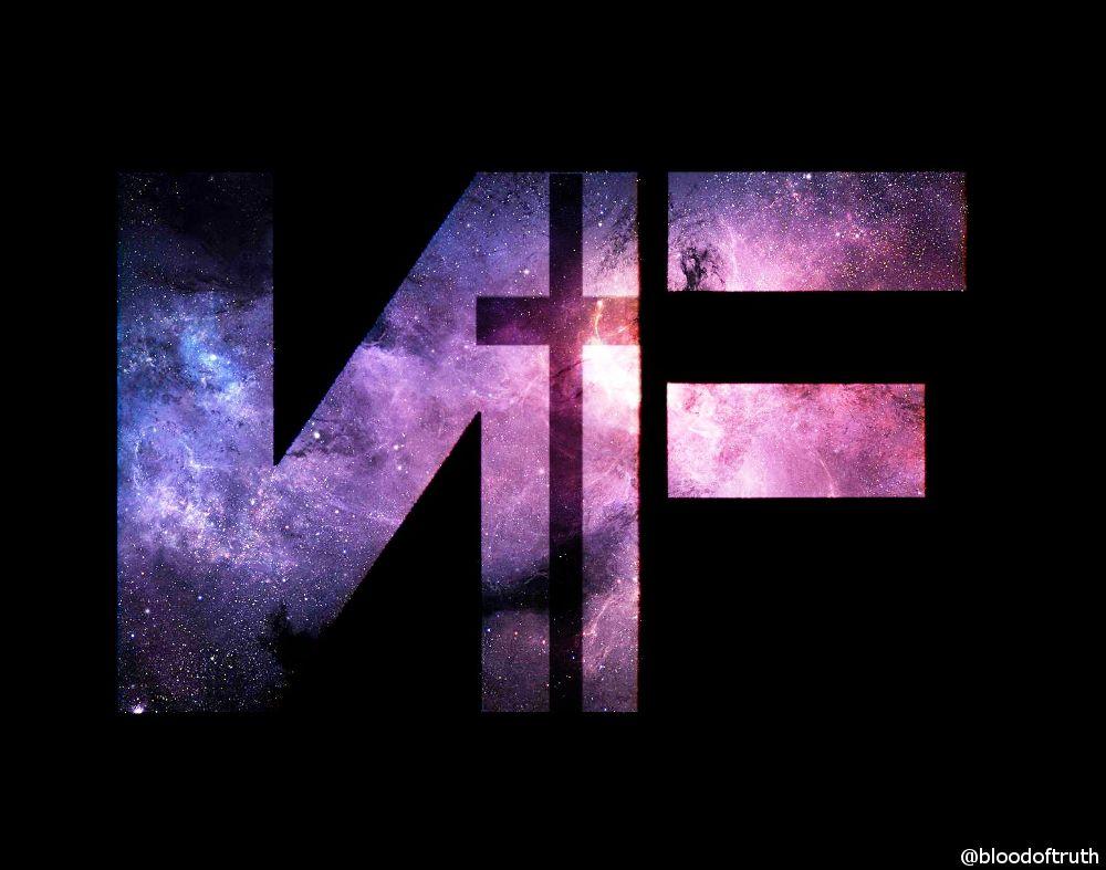 Nf Logo - NF logo galaxy | MY CREATIONS | Nf real, Music, Nf real music