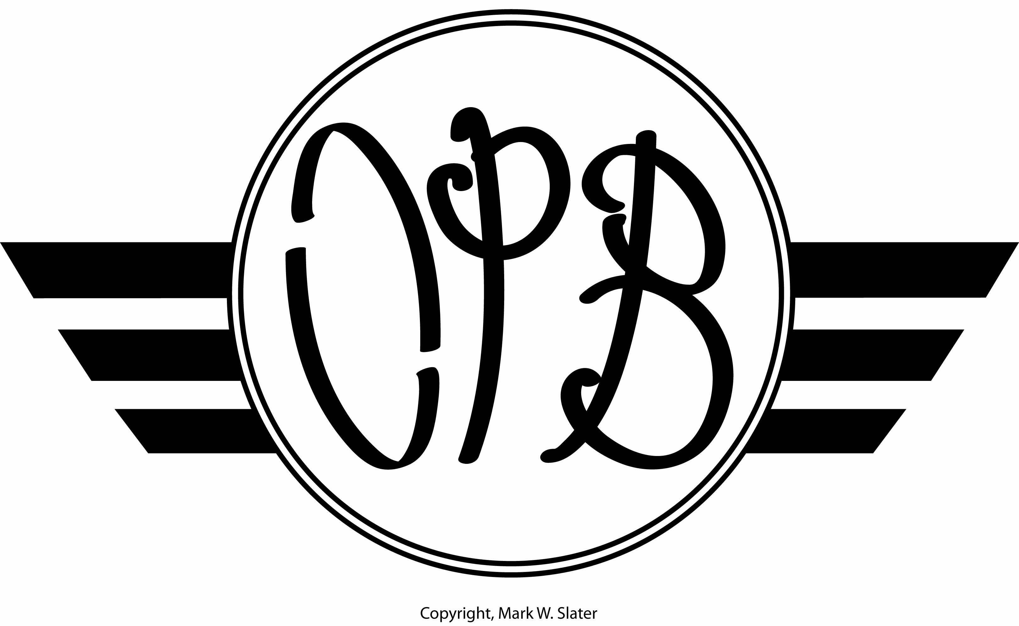 OPB Logo - OPB; Artisanal craft brewing. Natural Line Studio