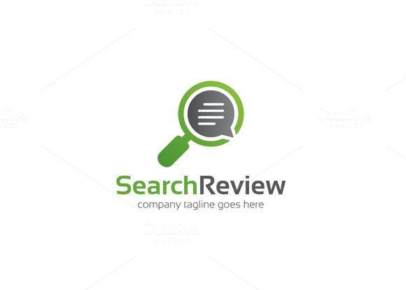 Review Logo - Search Review Logo by XpertgraphicD. Abstract