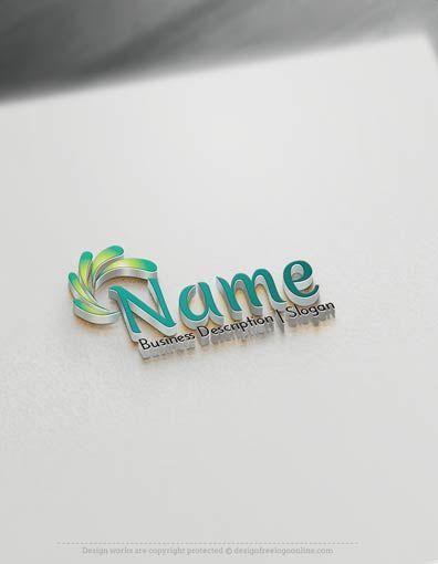 FreeWave Logo - Create a Logo Free - Wave Logo Templates | Tulisan | Logo design ...