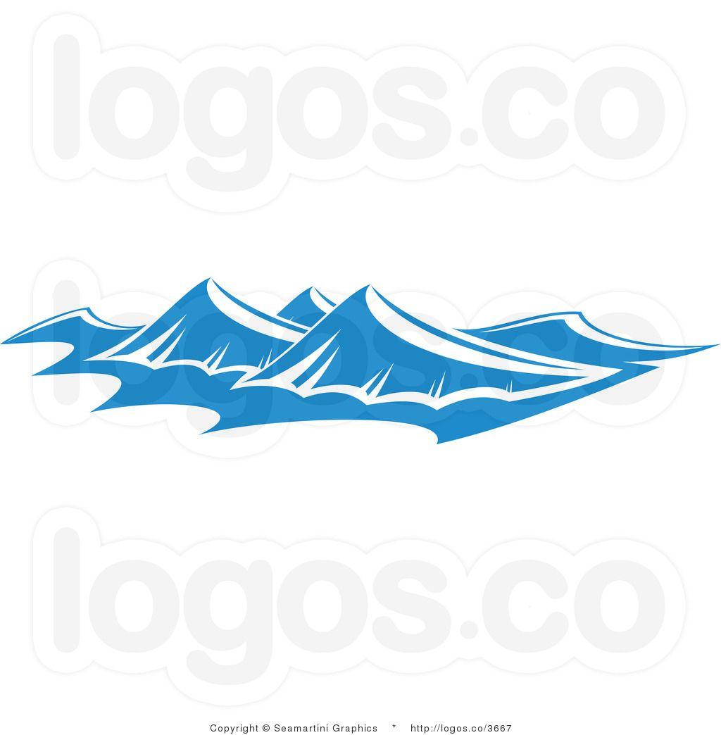 FreeWave Logo - Royalty Free Wave Design Logo Clipart Image