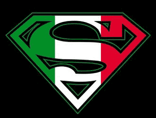 Itilian Logo - Superman Flag Logo T-shirt: Italy - Italian Flag Logo T-shirt Superman