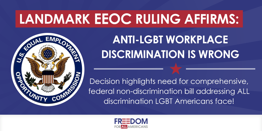 EEOC Logo - Federal Commission Takes Step Toward LGBT Workplace Protections ...