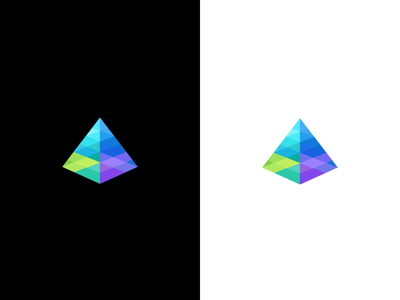 Prism Logo - Prism / spectrum / light / logo design. Clean Simple Logo. Logo