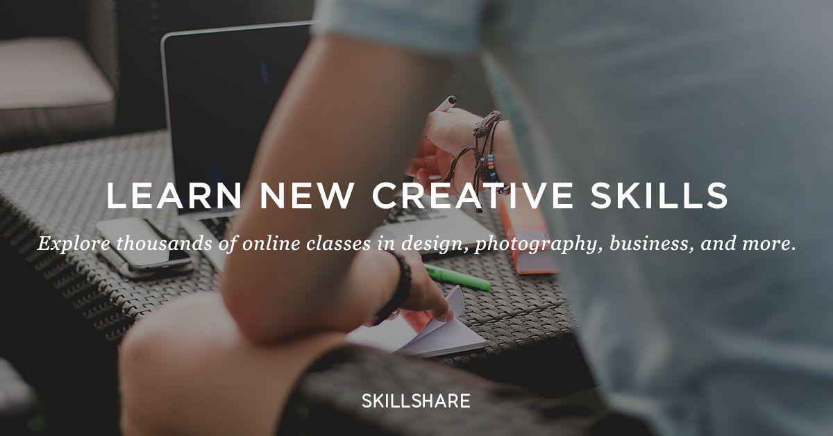 Skillshare Logo - Recommended Skillshare Courses For Logo Design