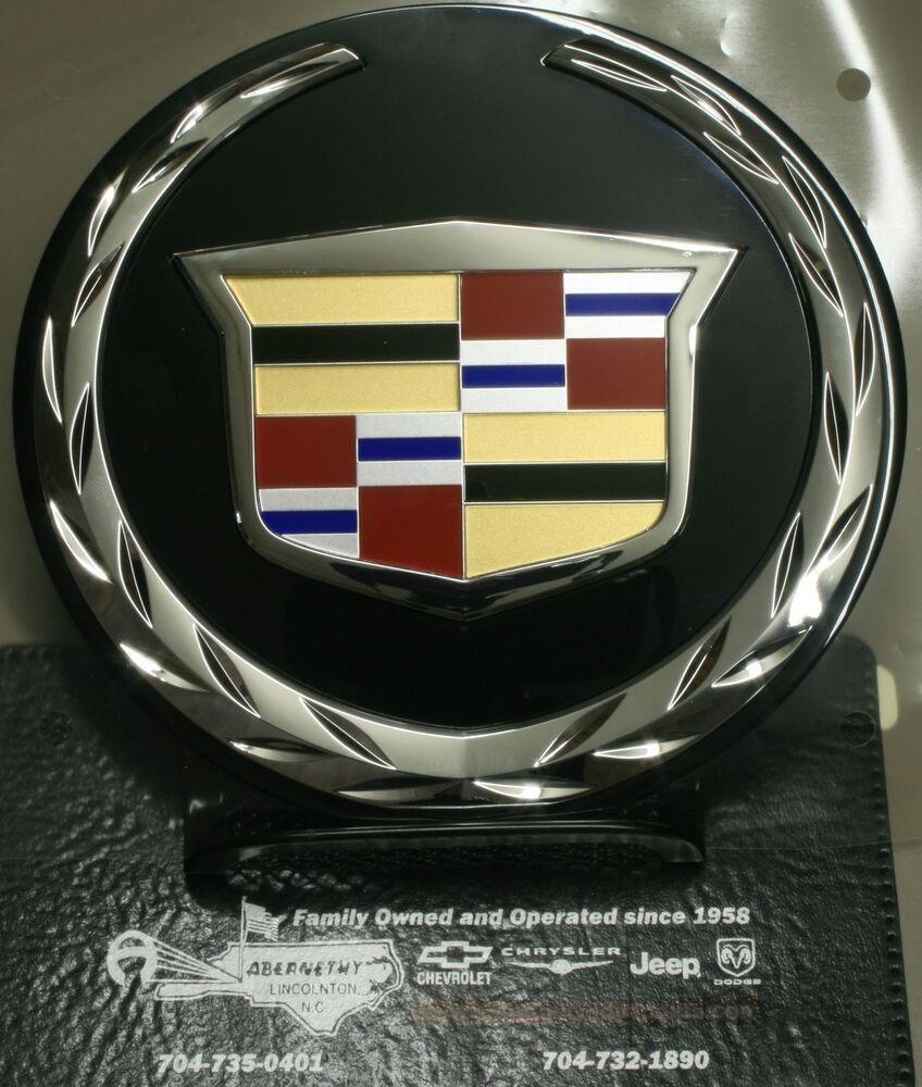 Escalade Logo - 2007-2014 Cadillac Escalade Front Grille Emblem by Cadillac 22985035 ...