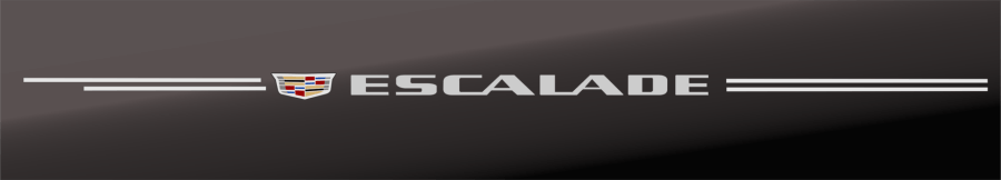 Escalade Logo - Violassi Striping Company - Cadillac ESCALADE name and Logo emblem ...