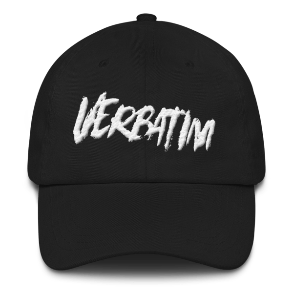 Verbatim Logo - Verbatim Logo Hat - Fat Sound Records