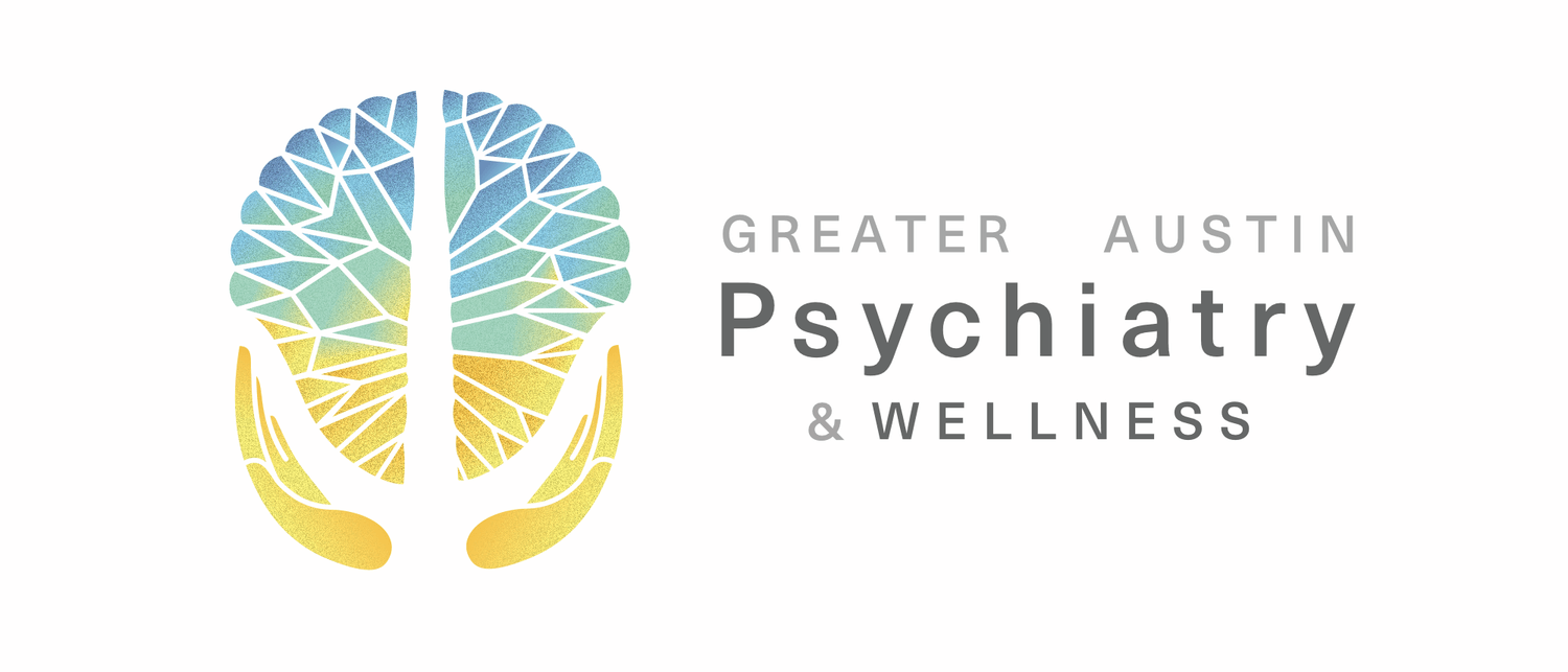 Psychiatry Logo - Greater Austin Psychiatry & Wellness