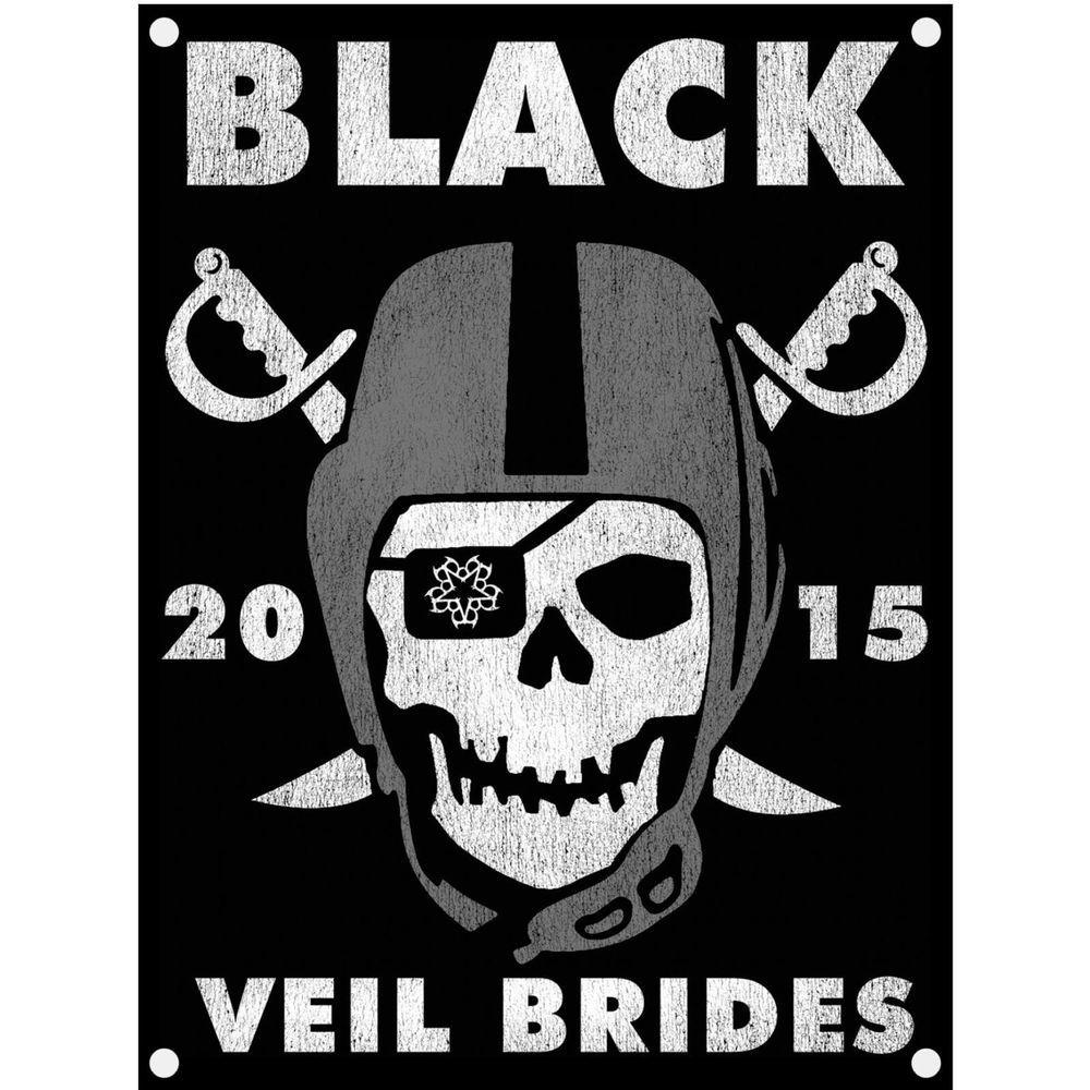 Marauders Logo - BLACK VEIL BRIDES - BVB MARAUDERS LOGO - OFFICIAL TEXTILE POSTER ...