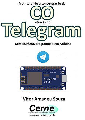 Telegram.com Logo - Monitorando a concentração de CO através do Telegram Com ESP8266