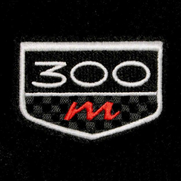 300M Logo - custom fit chrysler logo floor mats for all chrysler cars and vehicles