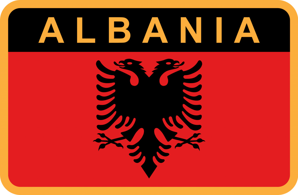 Albania Logo - Albania. #BlogTheEuros