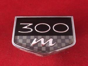 300M Logo - 1999 2004 Chrysler 300M Fender OEM Emblem Logo Badge