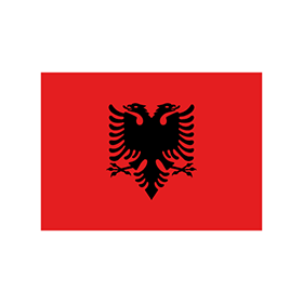 Albania Logo - Flag of Albania logo vector