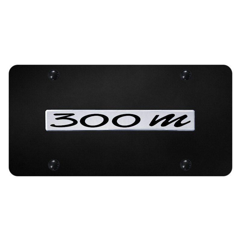 300M Logo - Autogold® Plate with 3D 300M Logo