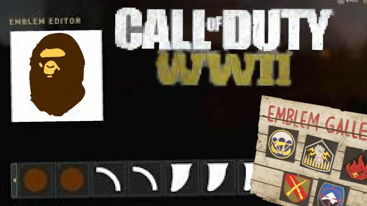 WW2 Logo - Bape Ape logo WW2 emblem tutorial !!!!!! - YouTube