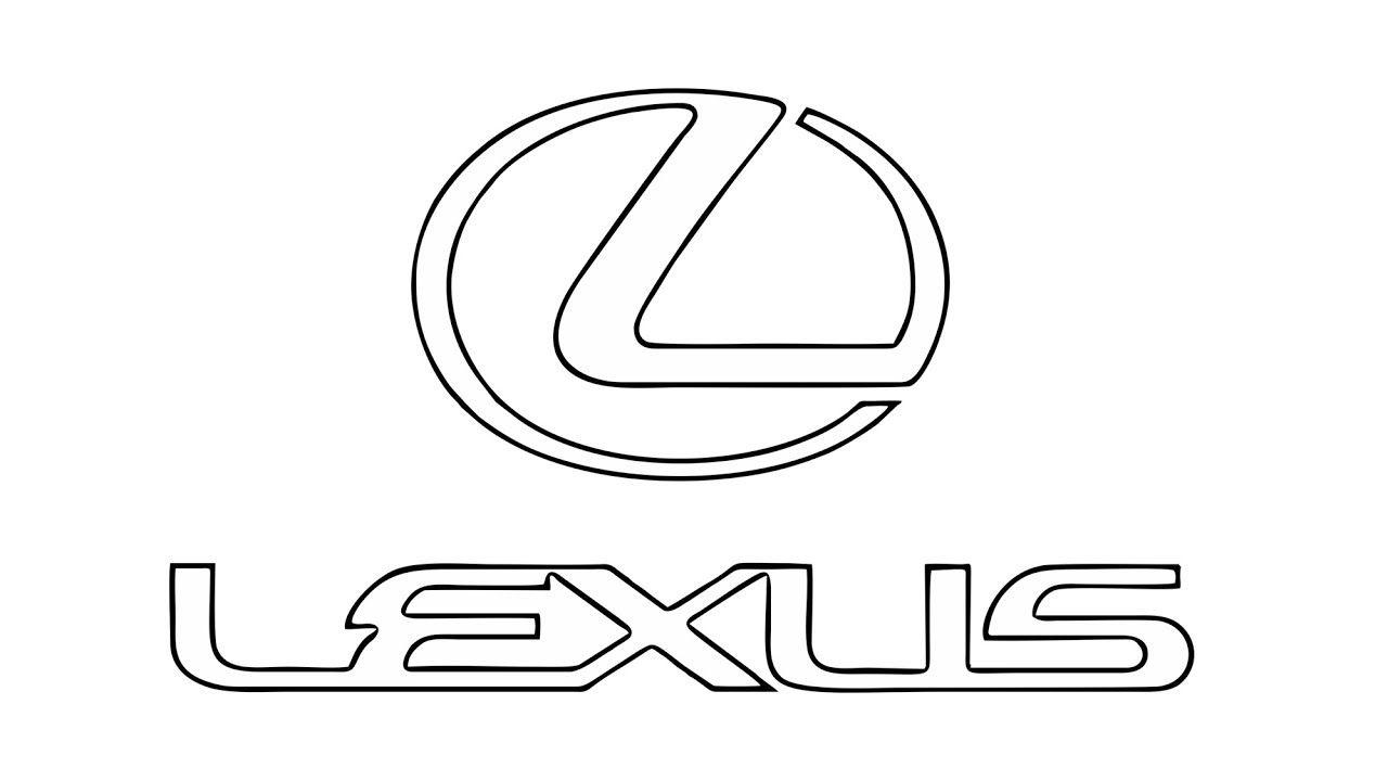 Lexsus Logo - How to Draw the Lexus Logo (symbol, emblem) - YouTube