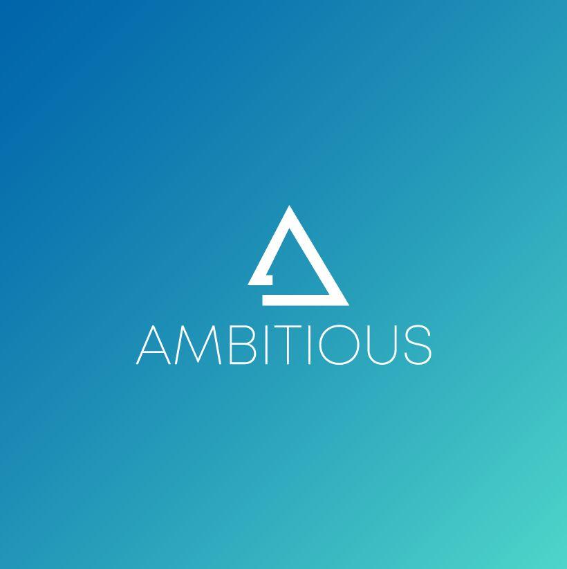 Ambitious Logo - Entry #39 by maykoor for I Need A Logo Design for the word