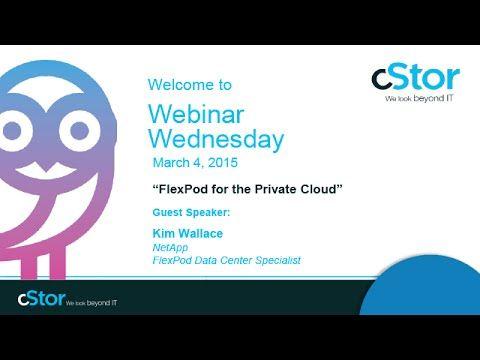 Cstor Logo - FlexPod for the Private Cloud - cStor Webinar Mar 15, 2015 - YouTube