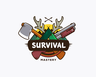 Survival Logo - Survival Mastery - Logo Heroes - Logo inspiration Gallery