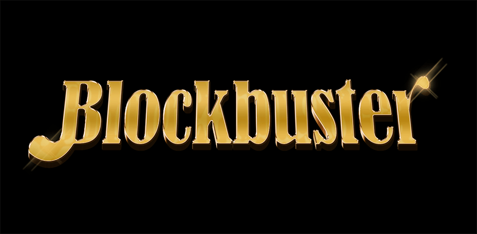 Blockbuster Logo - Blockbuster Logo: Title logo designed for an October Highlights ...