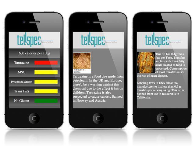 Tellspec Logo - Food+Tech Connect TellSpec Scans Your Food, Reveals Calories ...