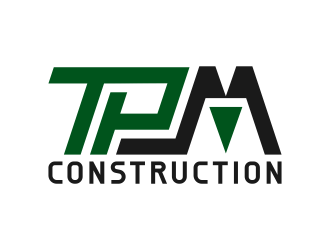 TPM Logo - TPM Construction logo design - 48HoursLogo.com