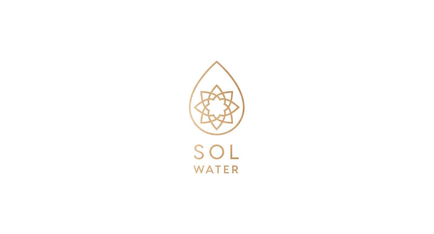 Sol Logo - Outfit Branding & Design | Sol Water Logo & Identity