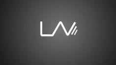Ln Logo - LN Logo (Gray on Blue). LN Logo. Logos, Logo design, Design