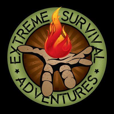 Survival Logo - Extreme Survival Adventures - Original Fire Creative Studio in ...