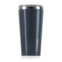 Corkcicle Logo - Gloss Graphite custom logo tumbler corkcicle 16 oz