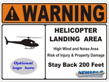 Heliport Logo - NEMSPA