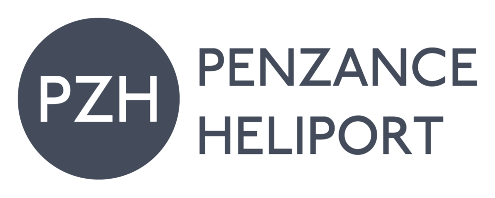 Heliport Logo - Penzance Heliport Logo