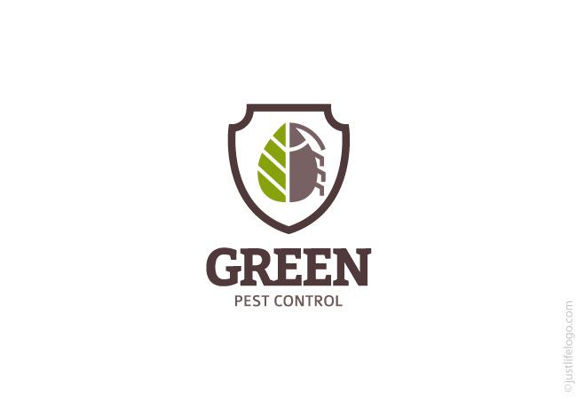 Pest Logo - Green Pest Control Logo