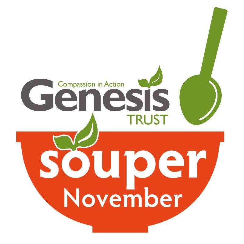 November Logo - Souper November Logo - The Genesis Trust