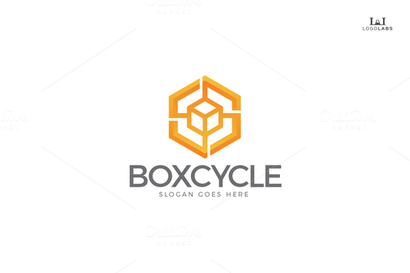 Outbox Logo - Check out Box Logo by LogoLabs on Creative Market | Logo Template ...