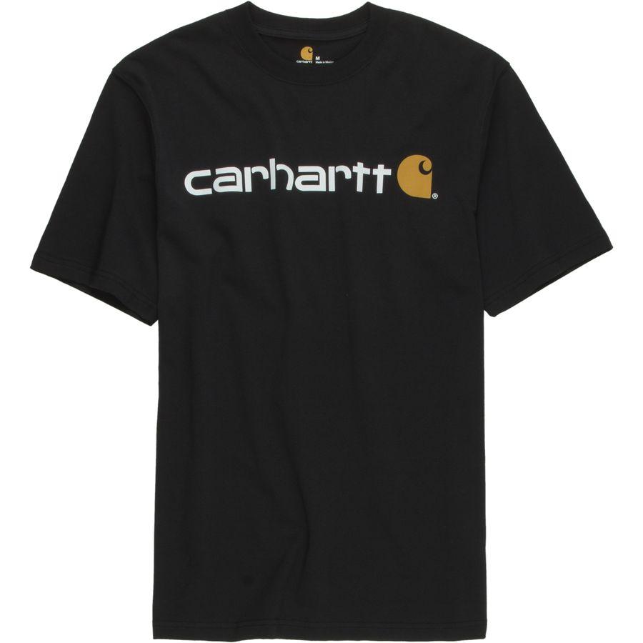 Carrhart Logo - Carhartt Signature Logo T Shirt's