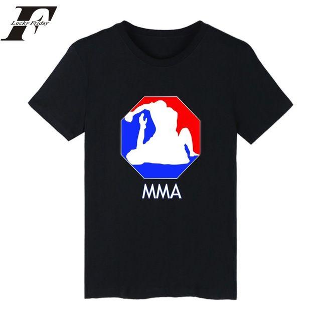 MMA Logo - 2017 fitness 3d Printied t shirt MMA Fighter Cotton Men women Tee ...