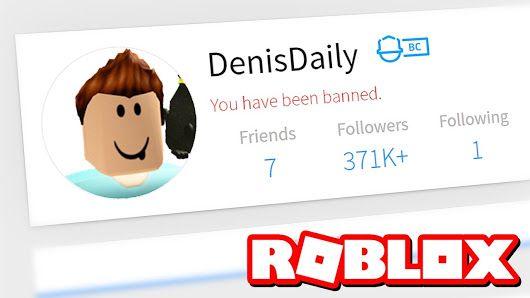 Denisdaily Logo - Some how Denis got Banned from Roblox how he did nothing right